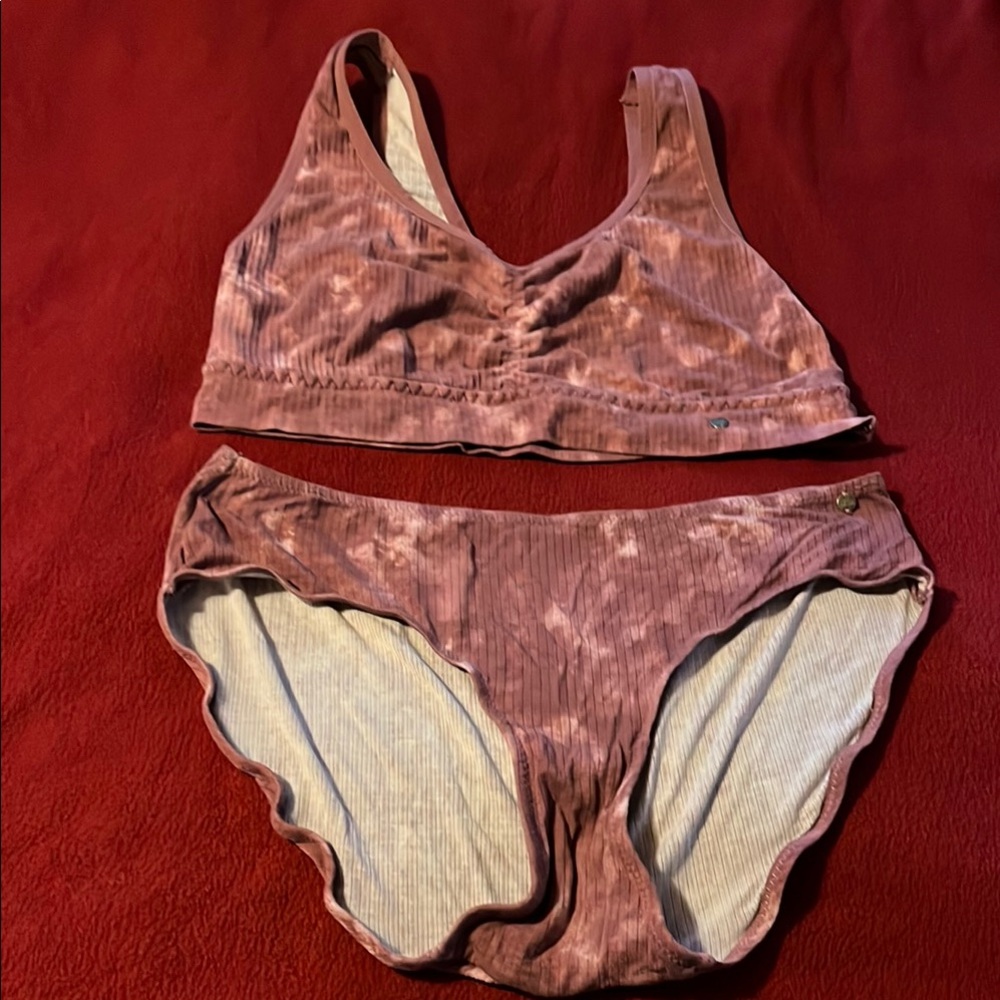 Lucky Brand Pink Bra & panty set